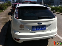 通缉3523  北方长福福特4S店  20120903  福克斯 白色